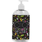 Music DJ Master Plastic Soap / Lotion Dispenser (16 oz - Large - White) (Personalized)