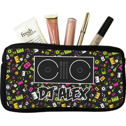 Music DJ Master Makeup / Cosmetic Bag - Small w/ Name or Text