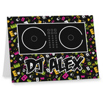 Music DJ Master Note cards w/ Name or Text