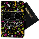 Music DJ Master Passport Holder - Fabric w/ Name or Text