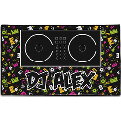 Music DJ Master Door Mat - 60"x36" w/ Name or Text