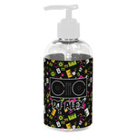 Music DJ Master Plastic Soap / Lotion Dispenser (8 oz - Small - White) (Personalized)