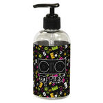 Music DJ Master Plastic Soap / Lotion Dispenser (8 oz - Small - Black) (Personalized)