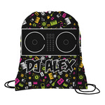 Music DJ Master Drawstring Backpack (Personalized)