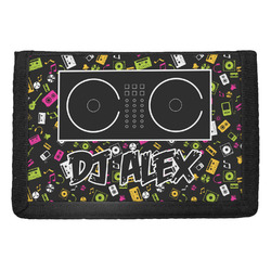 Music DJ Master Trifold Wallet w/ Name or Text