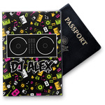 Music DJ Master Vinyl Passport Holder w/ Name or Text