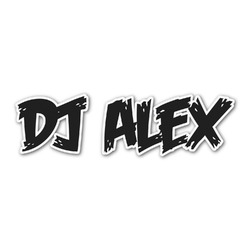 Music DJ Master Name/Text Decal - Medium (Personalized)