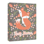 Foxy Mama Canvas Print - 16x20