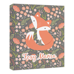 Foxy Mama Canvas Print - 20x24