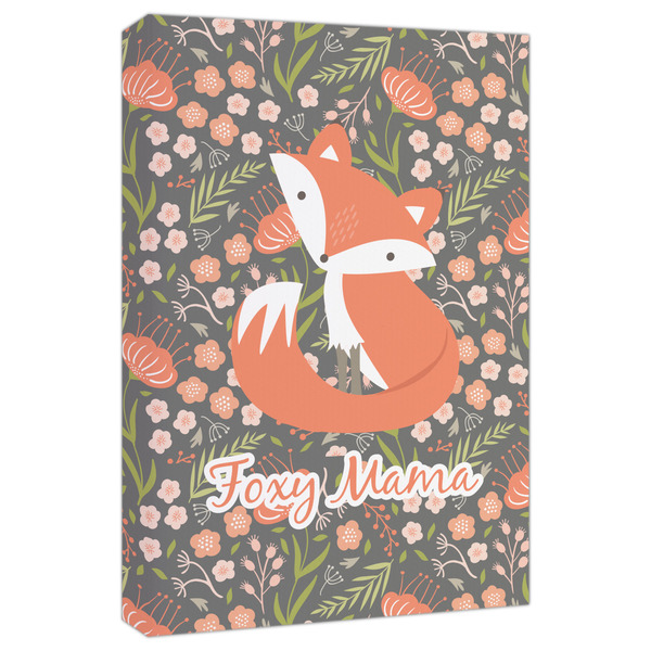 Custom Foxy Mama Canvas Print - 20x30