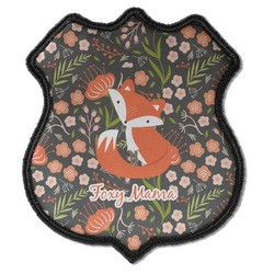 Foxy Mama Iron On Shield Patch C