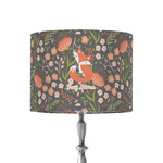 Foxy Mama 8" Drum Lamp Shade - Fabric