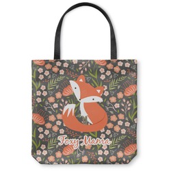 Foxy Mama Canvas Tote Bag - Medium - 16"x16"