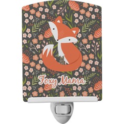 Foxy Mama Ceramic Night Light