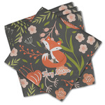 Foxy Mama Cloth Cocktail Napkins - Set of 4