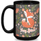 Foxy Mama Coffee Mug - 15 oz - Black Full