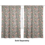 Foxy Mama Curtain Panel - Custom Size