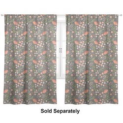 Foxy Mama Curtain Panel - Custom Size