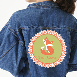 Foxy Mama Twill Iron On Patch - Custom Shape - 3XL