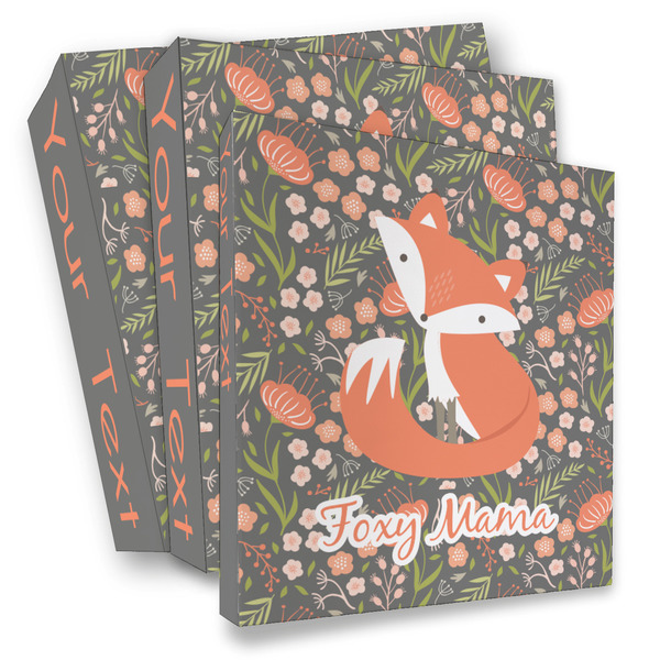 Custom Foxy Mama 3 Ring Binder - Full Wrap