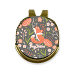 Foxy Mama Golf Ball Marker - Hat Clip - Gold