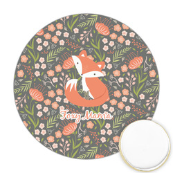 Foxy Mama Printed Cookie Topper - 2.5"