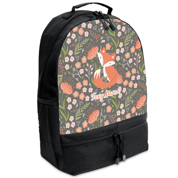 Custom Foxy Mama Backpacks - Black