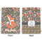 Foxy Mama Large Laundry Bag - Front & Back View