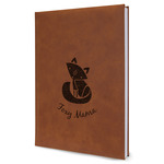 Foxy Mama Leatherette Journal - Large - Single Sided