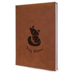 Foxy Mama Leatherette Journal - Large - Single Sided