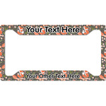 Foxy Mama License Plate Frame