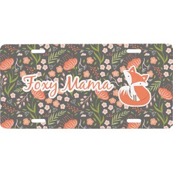Foxy Mama Front License Plate