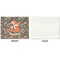 Foxy Mama Linen Placemat - APPROVAL Single (single sided)