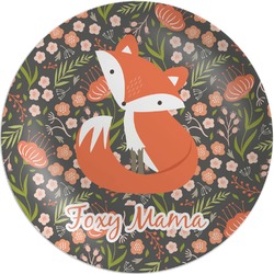Foxy Mama Melamine Plate