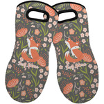 Foxy Mama Neoprene Oven Mitts - Set of 2