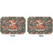Foxy Mama Octagon Placemat - Double Print Front and Back