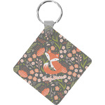 Foxy Mama Diamond Plastic Keychain