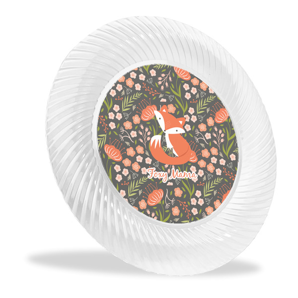 Custom Foxy Mama Plastic Party Dinner Plates - 10"