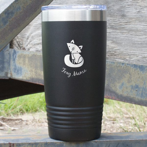 Custom Foxy Mama 20 oz Stainless Steel Tumbler