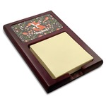 Foxy Mama Red Mahogany Sticky Note Holder