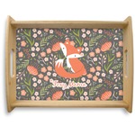 Foxy Mama Natural Wooden Tray - Large