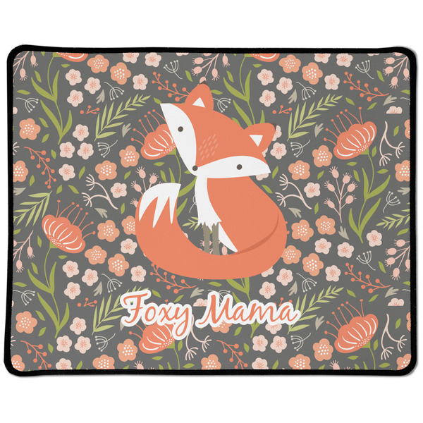 Custom Foxy Mama Large Gaming Mouse Pad - 12.5" x 10"