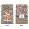 Foxy Mama Small Laundry Bag - Front & Back View