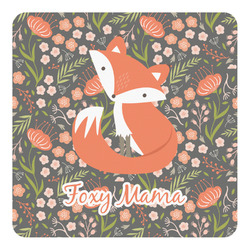 Foxy Mama Square Decal - Large
