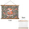 Foxy Mama Wall Hanging Tapestry - Landscape - APPROVAL