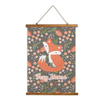 Foxy Mama Wall Hanging Tapestry - Tall