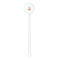 Foxy Mama White Plastic 5.5" Stir Stick - Round - Single Stick