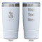 Foxy Mama White Polar Camel Tumbler - 20oz - Double Sided - Approval