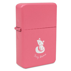 Foxy Mama Windproof Lighter - Pink - Single Sided