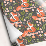 Foxy Mama Wrapping Paper Sheets